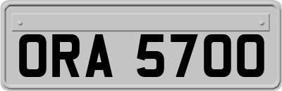 ORA5700