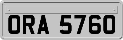 ORA5760