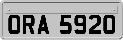 ORA5920