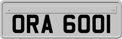 ORA6001