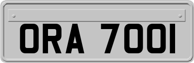 ORA7001