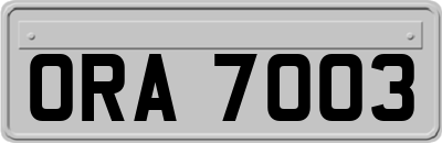 ORA7003