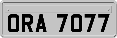ORA7077