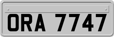 ORA7747