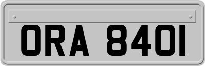 ORA8401