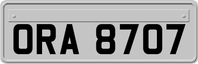 ORA8707