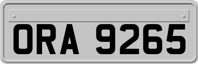 ORA9265