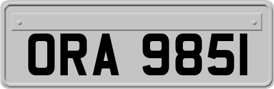 ORA9851
