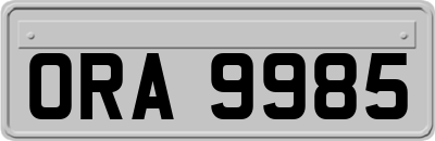 ORA9985