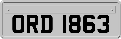 ORD1863