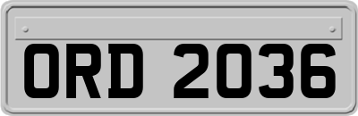 ORD2036