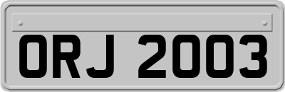 ORJ2003