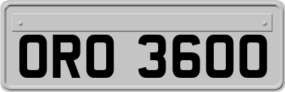 ORO3600