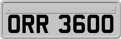 ORR3600