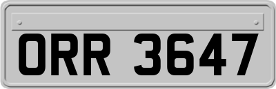ORR3647