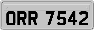 ORR7542