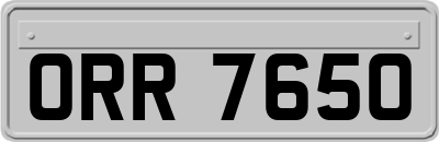 ORR7650