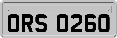 ORS0260