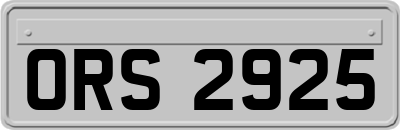 ORS2925