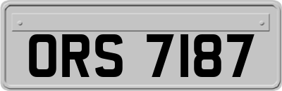 ORS7187