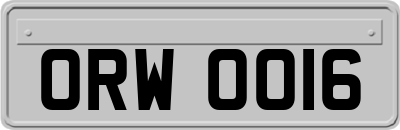 ORW0016