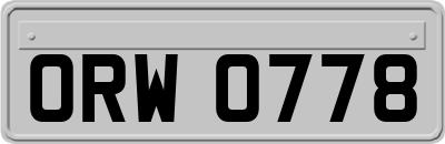 ORW0778