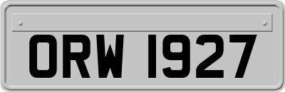 ORW1927