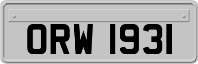 ORW1931