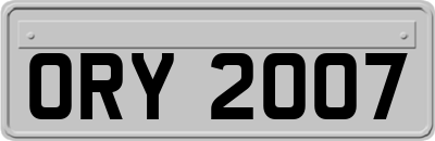 ORY2007