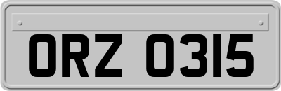 ORZ0315