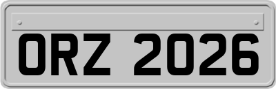 ORZ2026