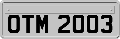 OTM2003