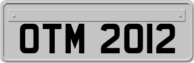 OTM2012