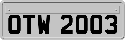 OTW2003