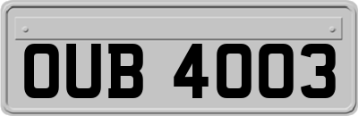 OUB4003