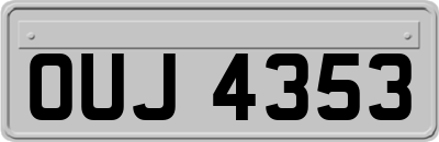 OUJ4353