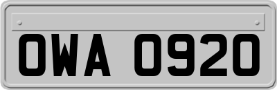 OWA0920
