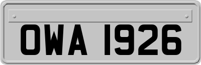 OWA1926