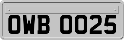 OWB0025