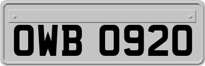 OWB0920