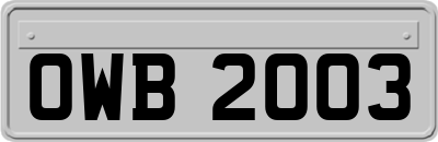 OWB2003