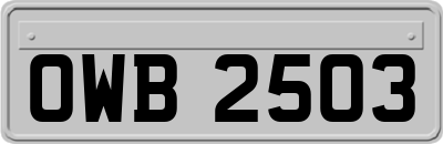 OWB2503