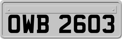 OWB2603