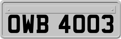 OWB4003