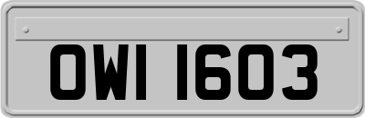 OWI1603