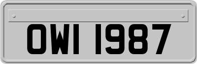 OWI1987
