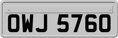 OWJ5760