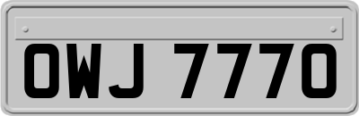 OWJ7770