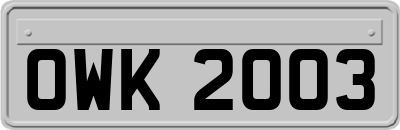 OWK2003