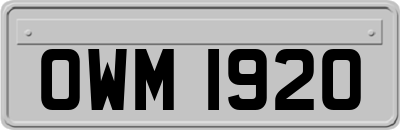 OWM1920